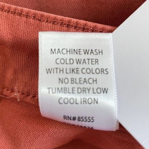 Pistola Red Rock Jeans Womens 31 High Rise Straight Leg Exposed Button Pants - Picture 7 of 14